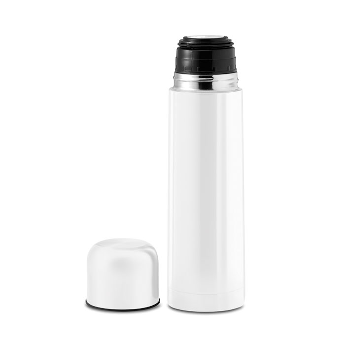 Double wall flask 500 ml Bianco item picture back