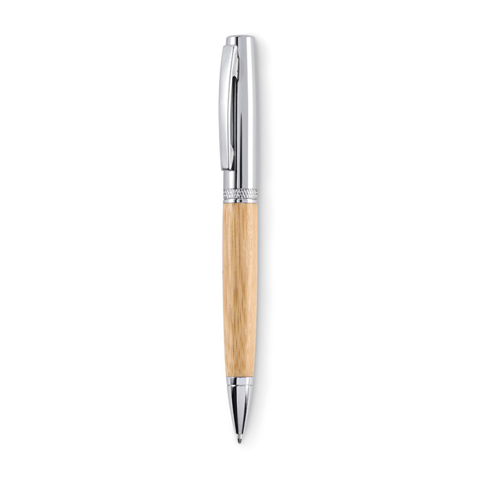 Penna a sfera a rotazione in metal Legno item picture back