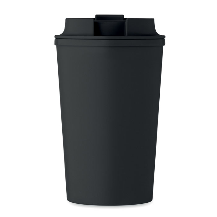 PLA double wall tumbler 350ml Nero item picture top