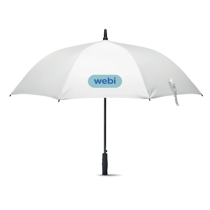 Windproof umbrella 27 inch Bianco item picture printed