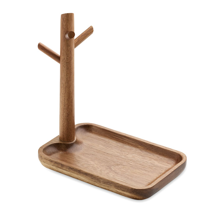 Acacia wood key tray holder Legno item picture front