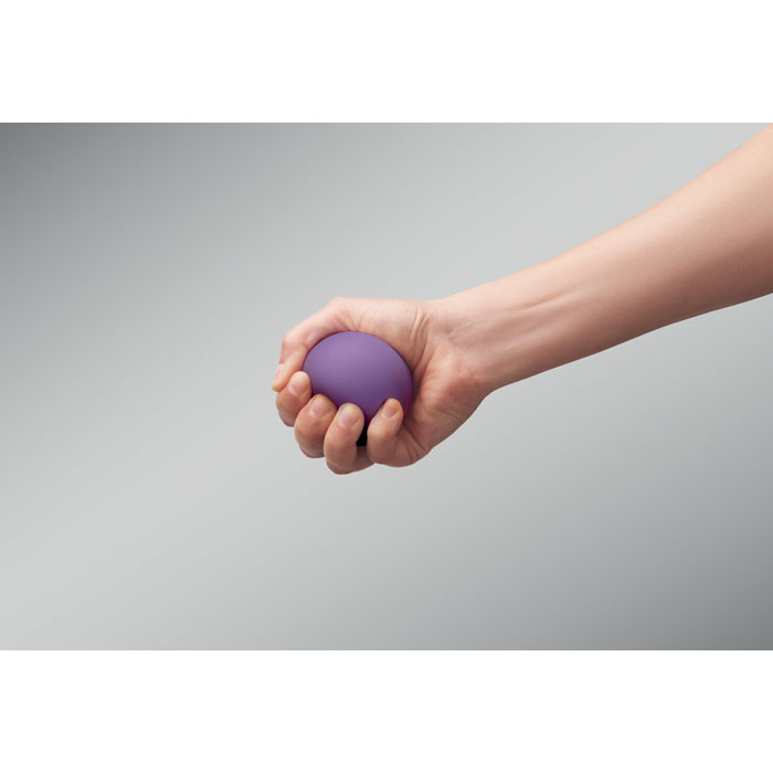 Antistress 'palla' in PU Viola item picture back