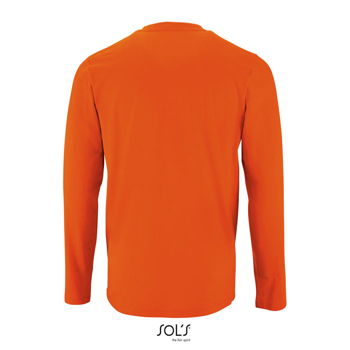 IMPERIAL LSL UOMO T Shirt Arancione item picture back