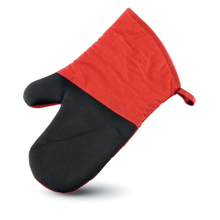 Cotton oven glove Rosso item picture back