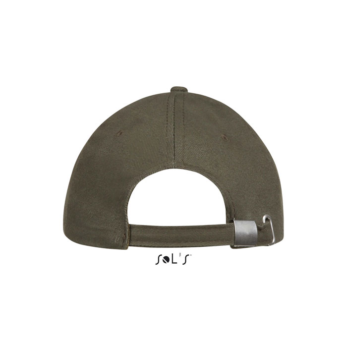 BUFFALO SIX PANEL CAP Esercito/Beige item picture back