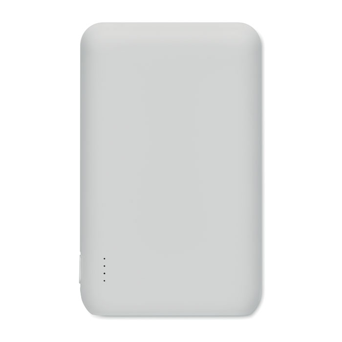 Power bank 5000 mAh Bianco item picture back