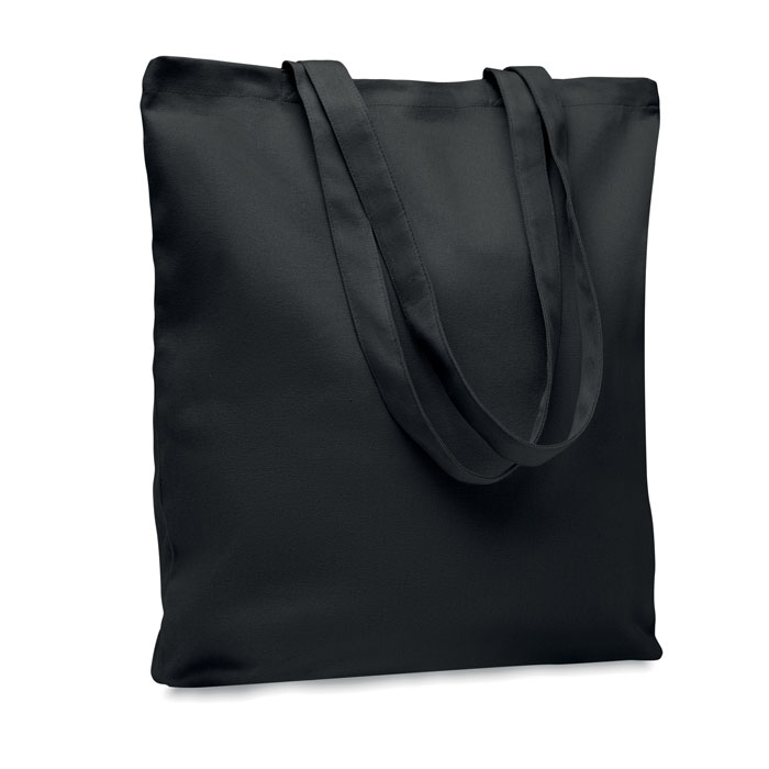 270 gr/m² Canvas shopping bag Nero item picture back