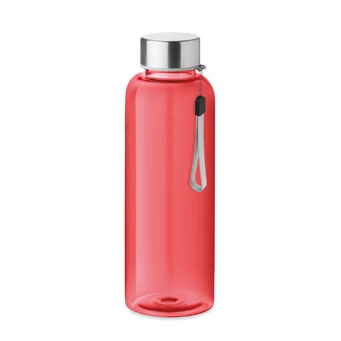 Bottiglia in RPET 500ml transparent red item picture front