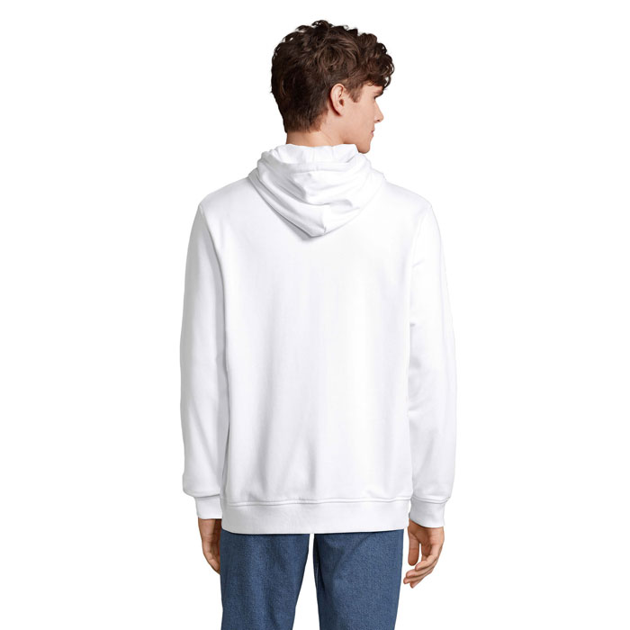 CALIPSO FULL ZIP HOODIE Bianco item picture back