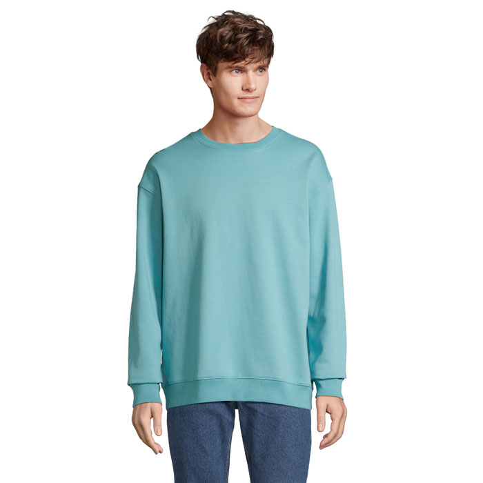 COLUMBIA UNISEX SWEAT SHIRT Verde Foglia item picture front