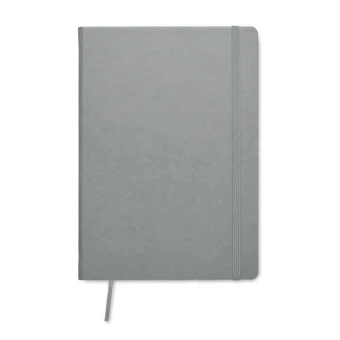A5 recycled page notebook Grigio item picture side