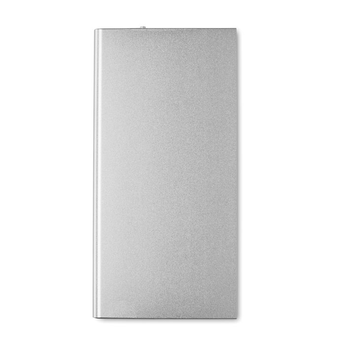 Power bank 8000 mAh Argento Opaco item picture side