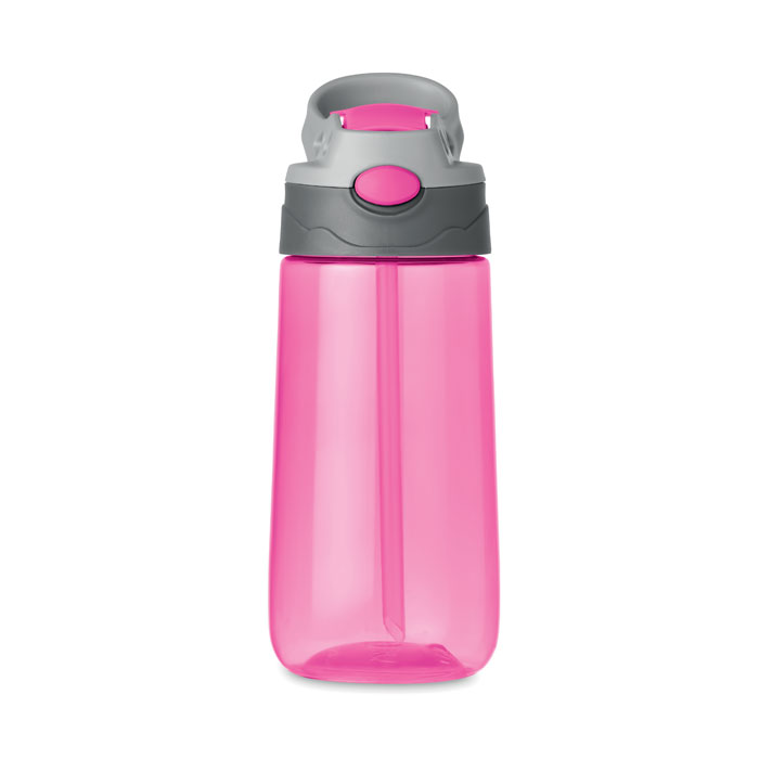 Bottiglia in  Tritan™. 450ml Rosa Trasparente item picture side