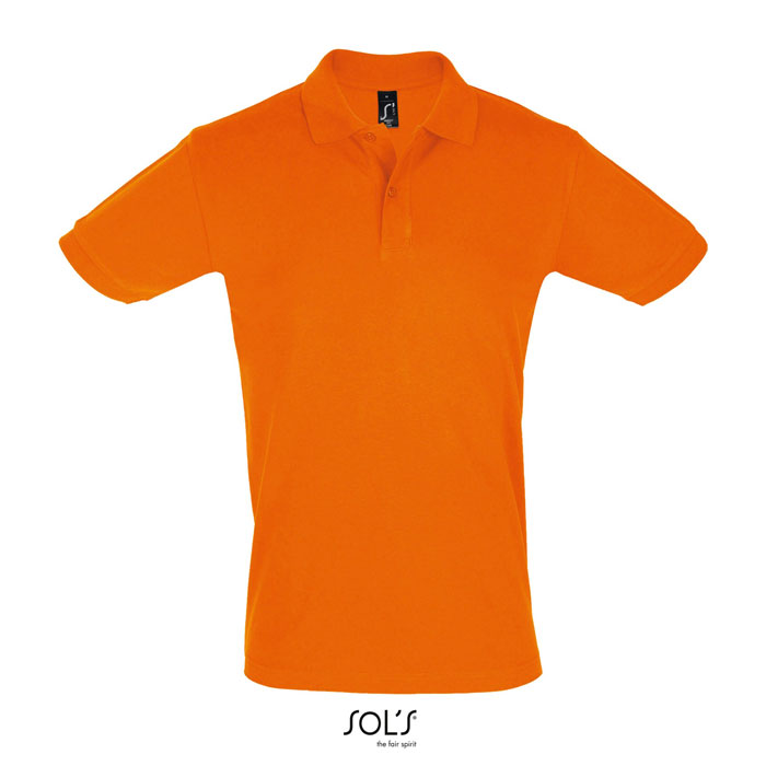 PERFECT MEN POLO 180g orange item picture front