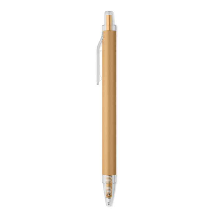Penna a sfera in alluminio Oro Opaco item picture open
