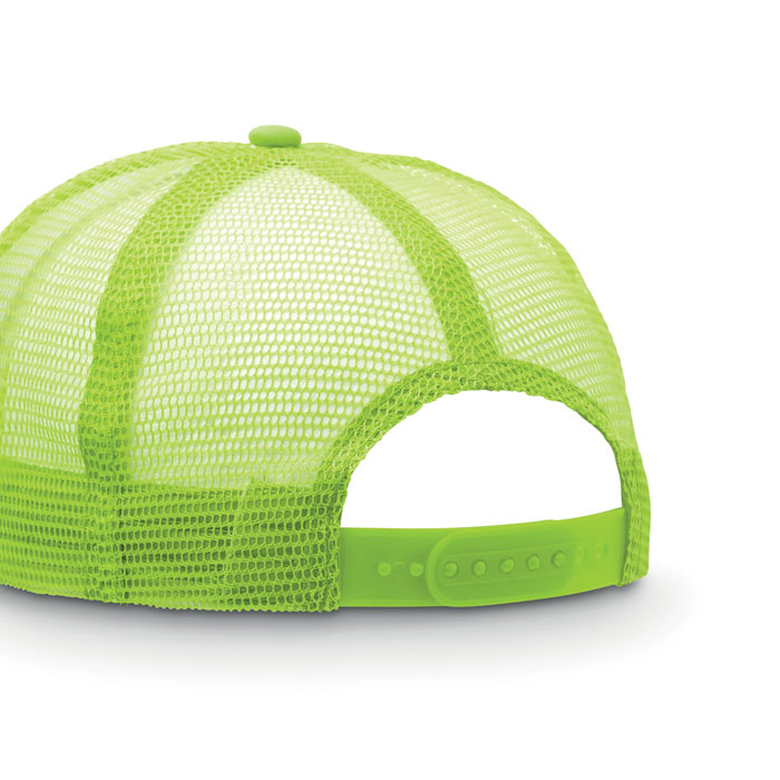 Cappello camionista neon green item picture back