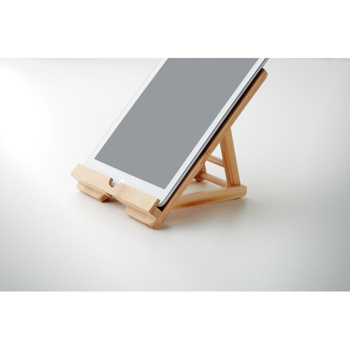 Stand per laptop in bamboo wood item detail picture