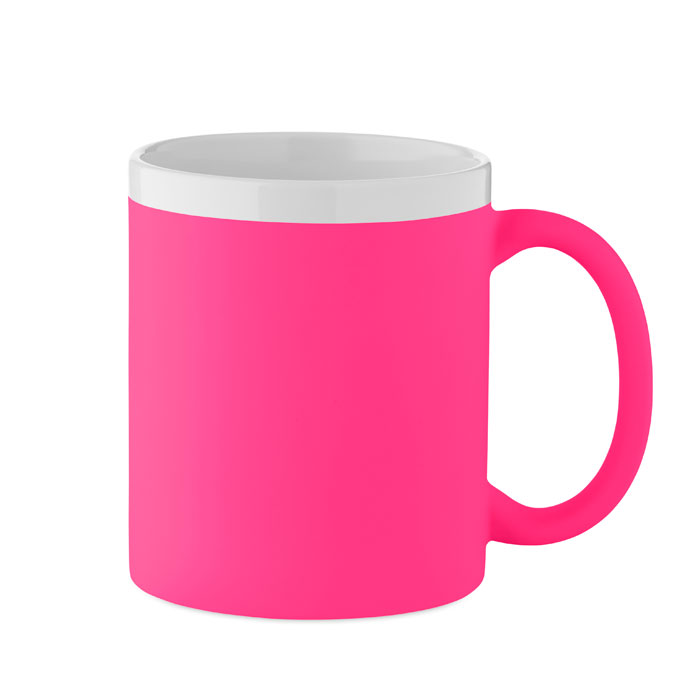 Ceramic mug 300ml Fucsia Neon item picture front