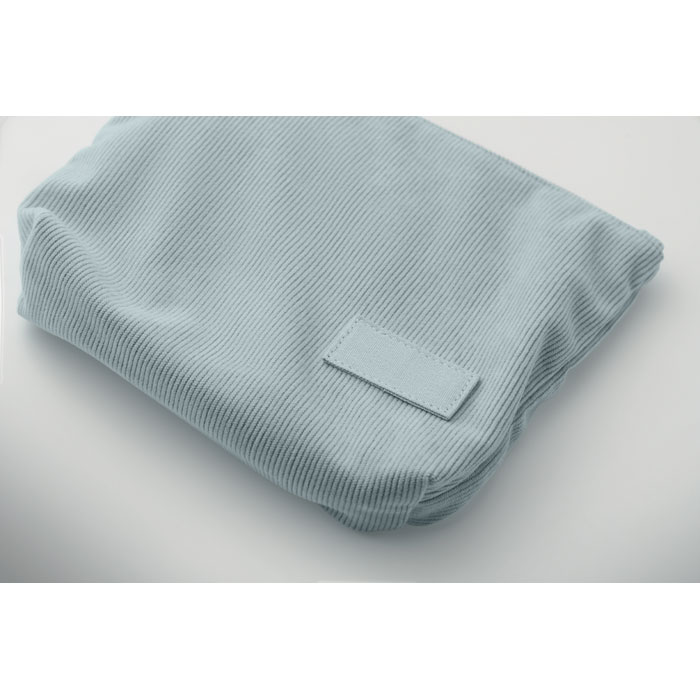 Porta cosmetici in velluto Blu Bambino item detail picture