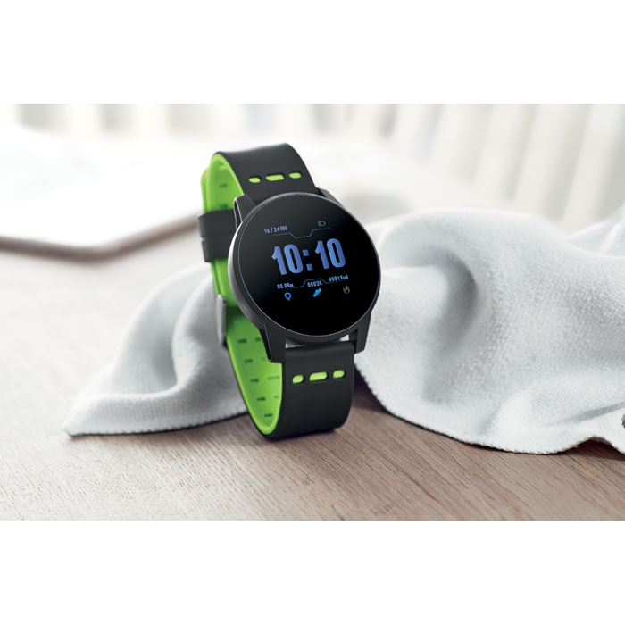 Sports smart watch Lime item ambiant picture