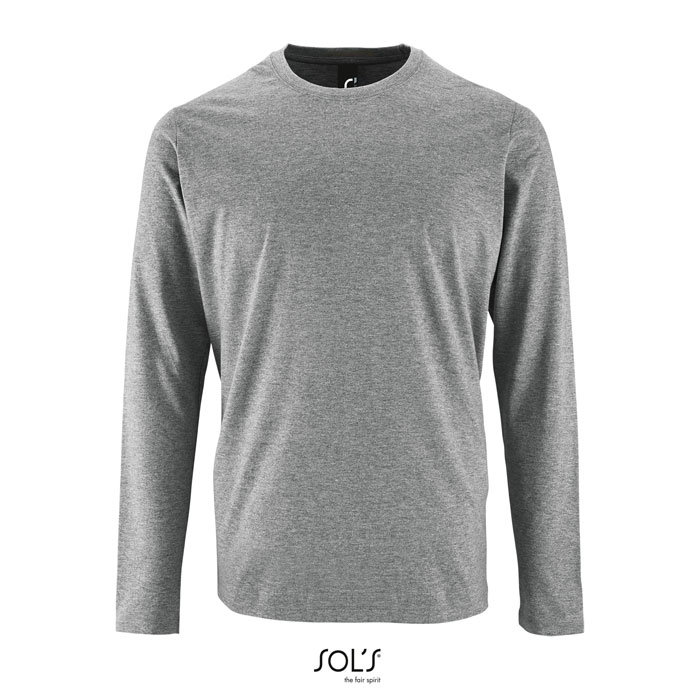 IMPERIAL uomo lsl 190g grey melange item picture front