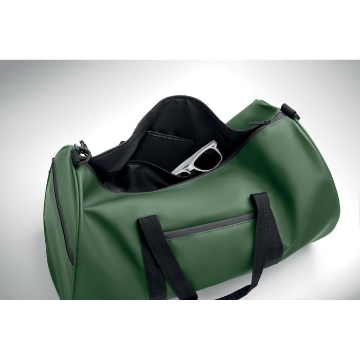 Duffle bag in 600D RPET Verde Scuro item picture 5