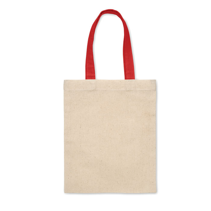 Borsa regalo in cotone140 gr/m² Rosso item picture open