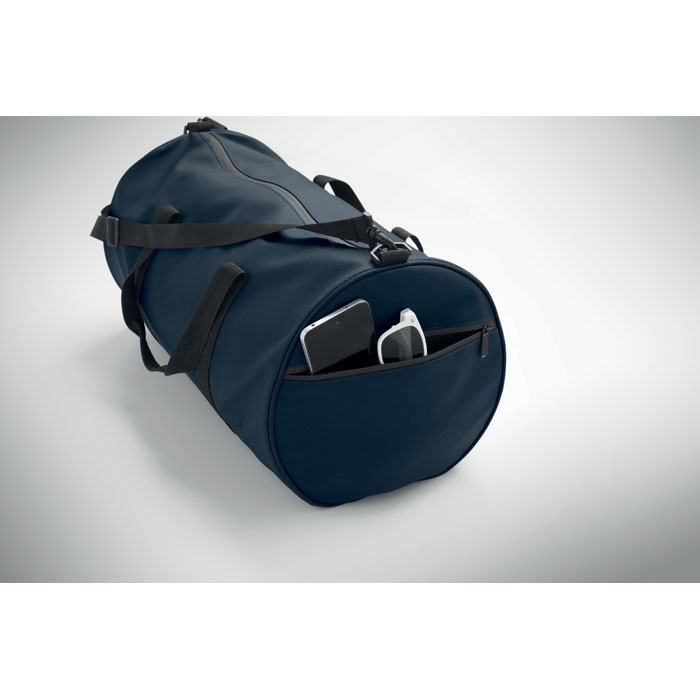 Duffle bag in 600D RPET Blu item detail picture