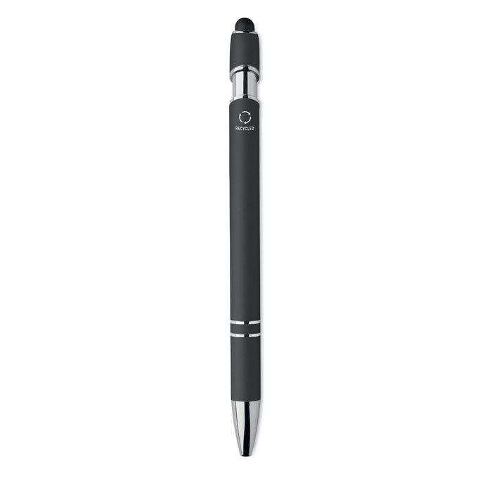 Penna in alluminio riciclato Nero item picture top