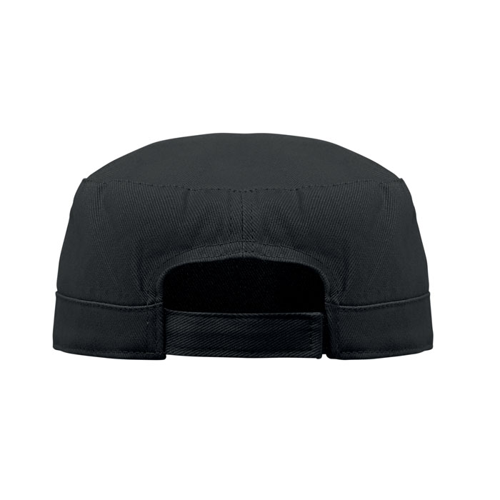 Cappello militare 260 gr/m² Nero item picture open