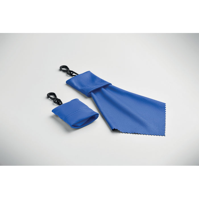 Panno per la pulizia in RPET Blu Royal item detail picture