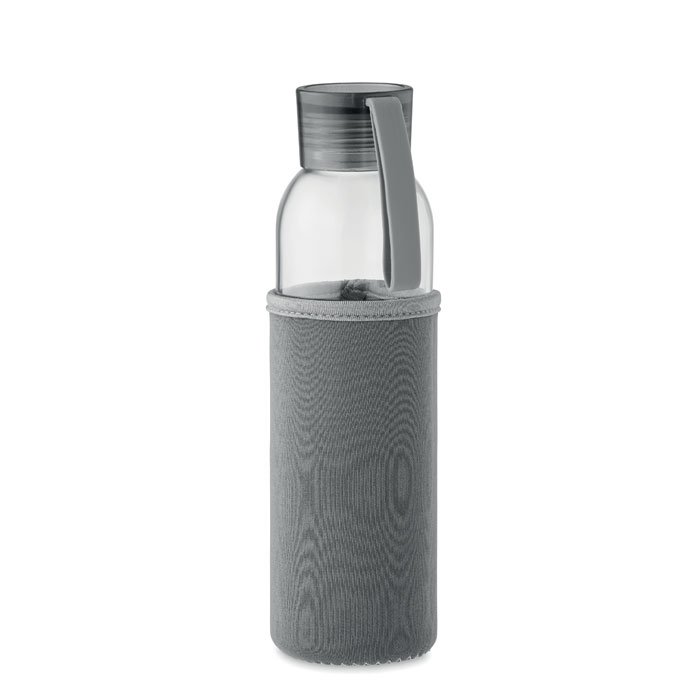 Recycled glass bottle 500 ml Grigio Pietra item picture front