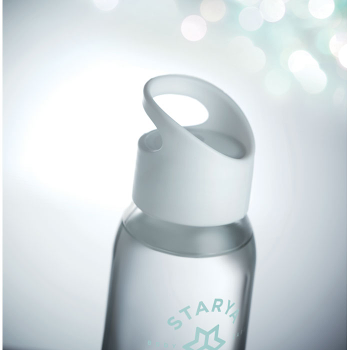 Glass bottle 470ml Bianco item picture printed