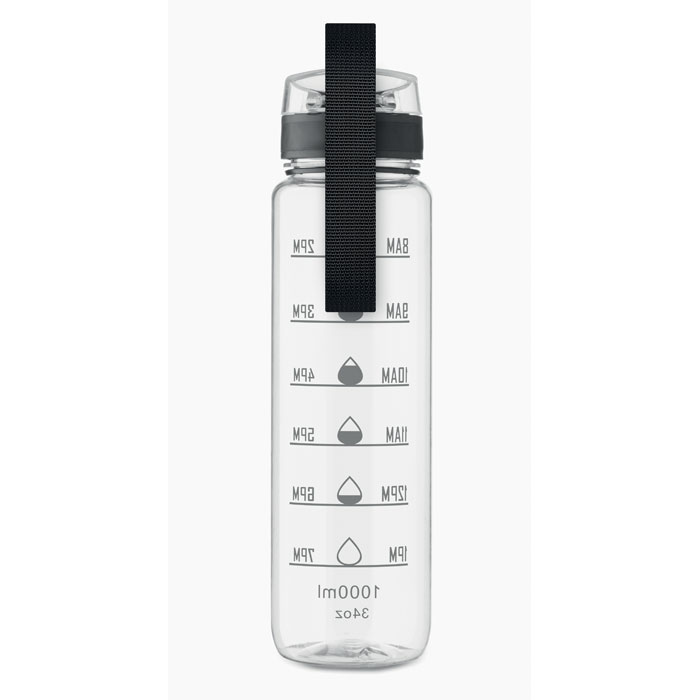 Sports water bottle RPET 1L Trasparente item picture 2