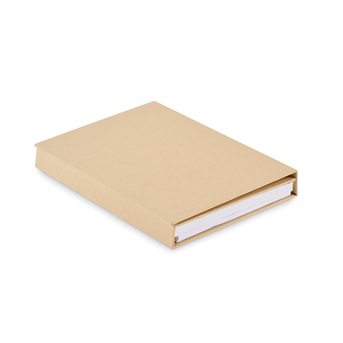 Stationary set with notepad Beige item picture back