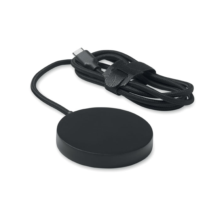 Caricatore wireless 25W Nero item picture back