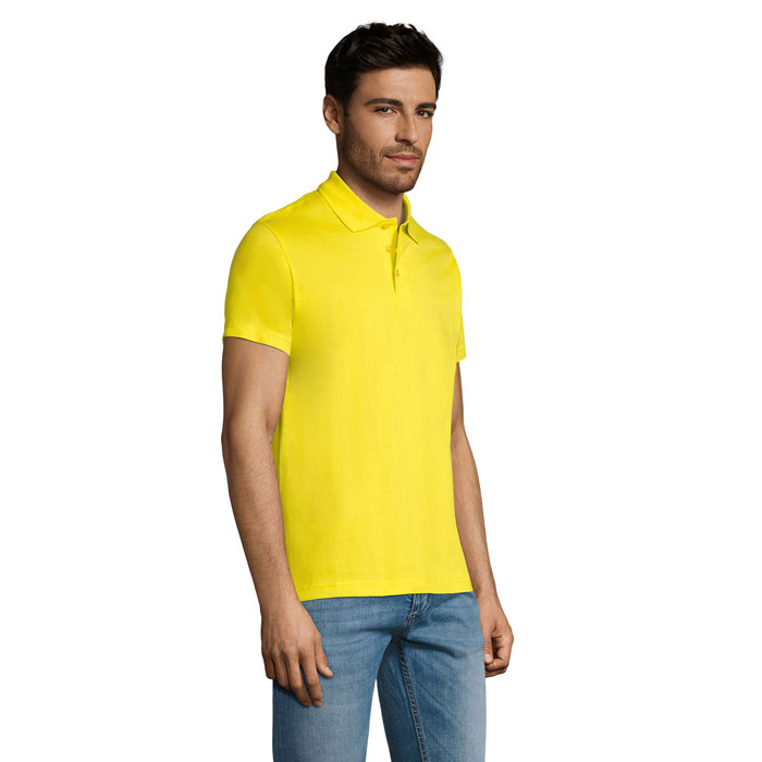 PRESCOTT MEN POLO SHIRT 170 Giallo Limone item picture side