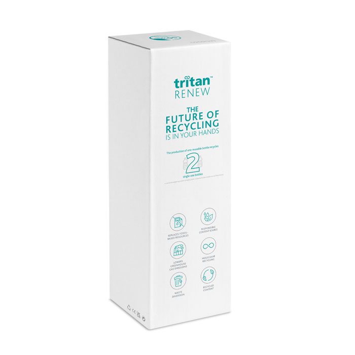Bottiglia Tritan Renew™ 500 ml Grigio Trasparente item picture box