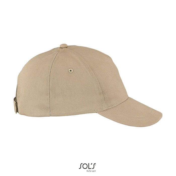 BUZZ FIVE PANEL CAP Sand item picture side
