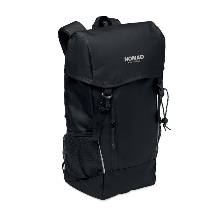 RPET backpack 15L Nero item picture printed