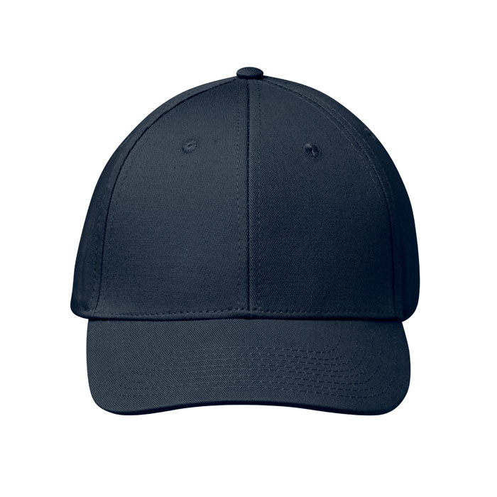 6 panel cotton baseball cap Francese Navy item picture top