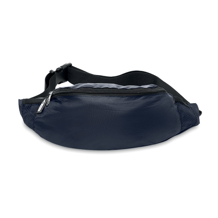 210D RPET fanny bag Francese Navy item picture side