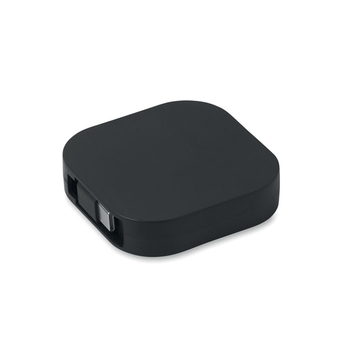 100W retractable charging cable Nero item picture 3