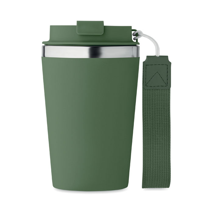 Bicchiere doppio strato 350 ml Verde Scuro item picture side