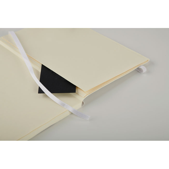 Notebook A5 riciclato Bianco item detail picture