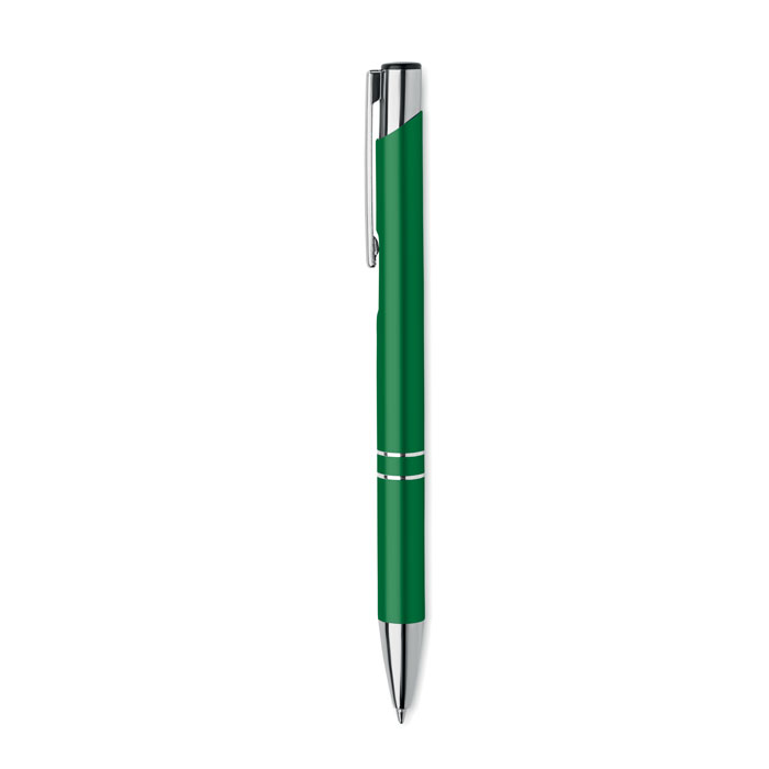 Penna a sfera in alluminio Verde item picture back