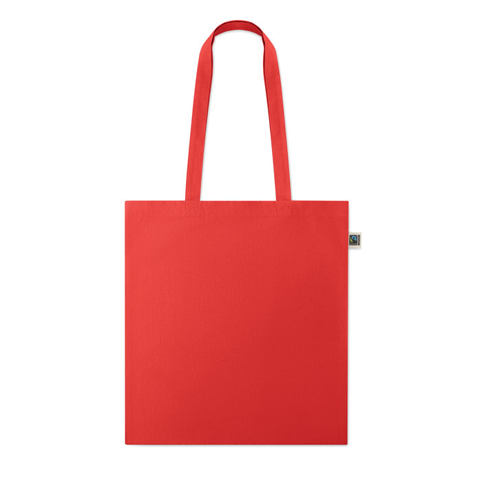 Shopper Fairtrade 180gr Rosso item picture back