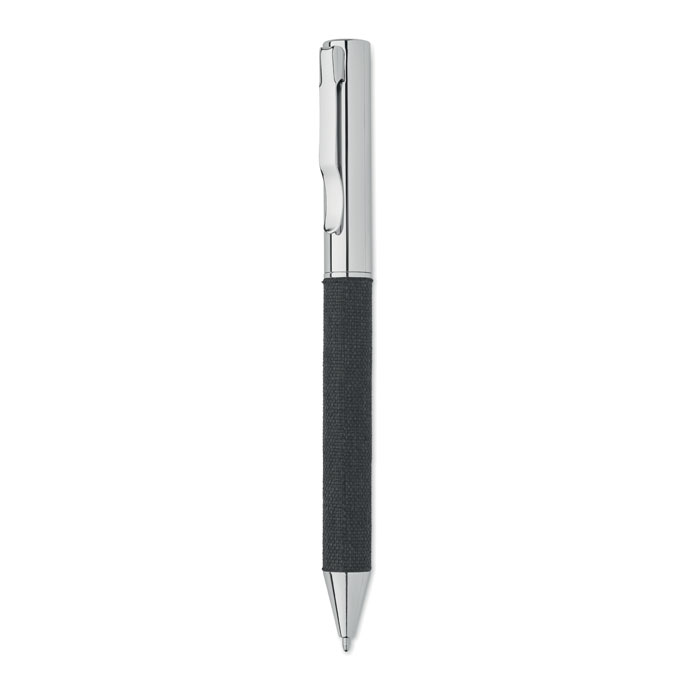 Penna a sfera in metallo Nero item picture open