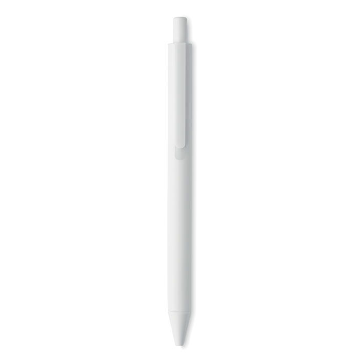 Penna a pulsante in ABS Bianco item picture side