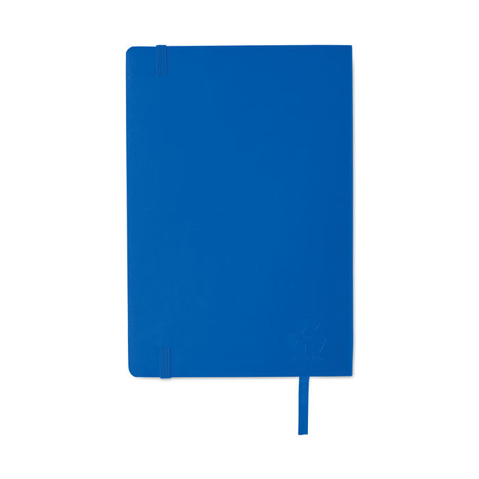Notebook A5 riciclato Blu Royal item picture back